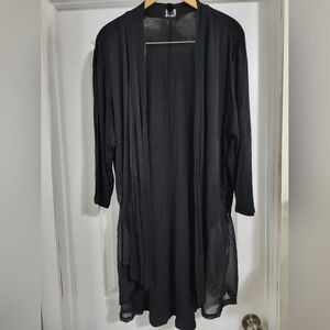 Black Long Sleeve Cardigan